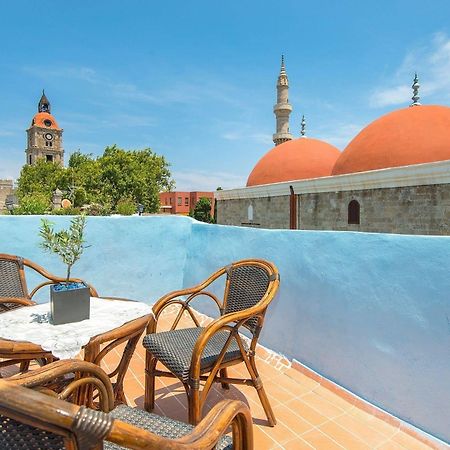 Old Town Roloi House Villa Rhodes City Bagian luar foto